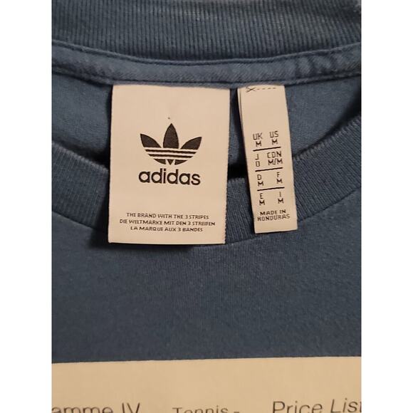 Adidas World Famous For Quality Sales Programme IV Tennis Shirt Men's M - Picture 4 of 6